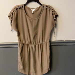 BCBG silk-feel (polyester) short dress